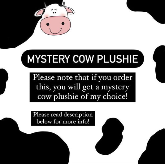 Mystery Cow Plushie